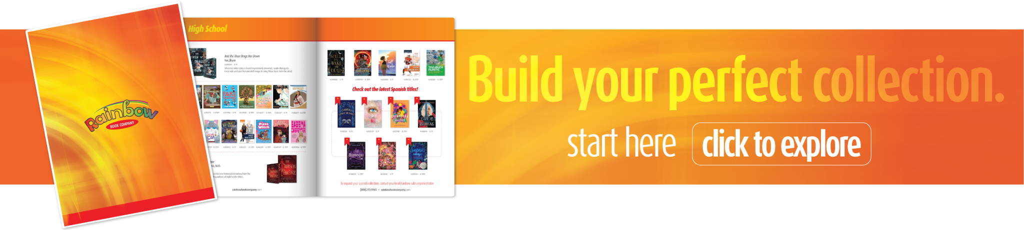 Build your perfect collection. Start here, click to explore. 2026 Rainbow mini-catalog button.